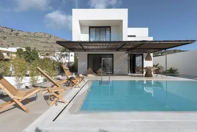 Image de Maison de vacances Pefki pour 1 - 6 personnes avec 3 chambres Ă coucher - Maison de vacances
