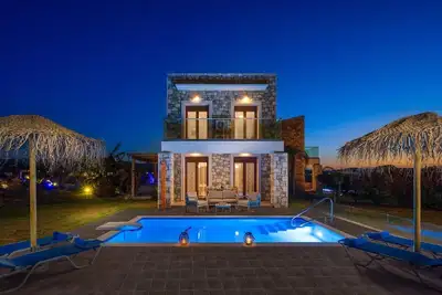 Image de Maison de vacances Soroni pour 1 - 5 personnes avec 2 chambres à coucher - Maison de vacances
