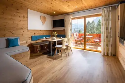 Image de Chalet apartment Abendstern 1-4 pers. , 62 m², 2 bedrooms, shower/Wc, bathroom