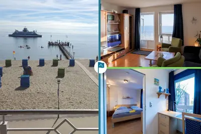 Image de Nordland Appartments - Apartment Amrum - Directly by the sea, you can't get any closer!