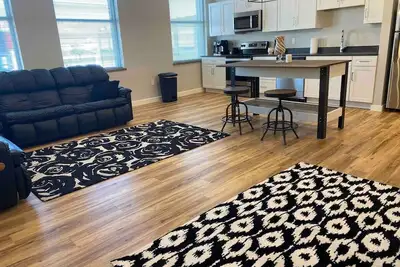 Image de Appartement-Moderne-Salle de bain privée-Vue ville