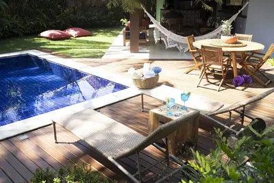 Beautiful house in Praia do Forte, 3 minutes from the sea