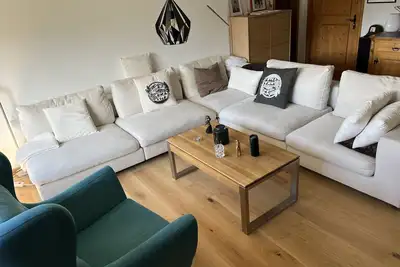 Image de Laax, Gemütliche Ferienwohnung im Wald in Salums, Ruhe und Natur pur