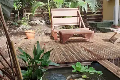 Image de Gîte dans un environnement verdoyant pour des vacances éco-responsables Ste Anne