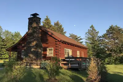 Image de Cozy log cabin in the heart of the Green Mountains