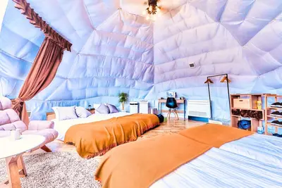 Image de Panoramic Mt. Fuji Views from All Rooms – Vision Glamping Resort & Spa Yamanakako