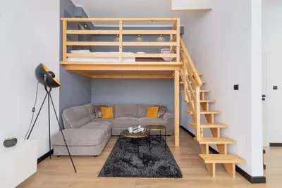 Image de Arianska Studio with Mezzanine Cracow Center by Noclegi Renters