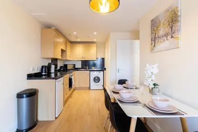 Image de Appartement-Exécutif-Salle de bain privée-Vue ville