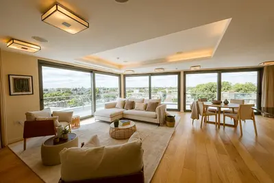 Image de Penthouse. Roof Terrace. Shoreditch. Ac