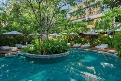 Image de Beautiful Luxury Condo with Cenote & Infinity Pool, A/C, King Bed, 5 stars!