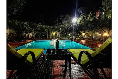 Image de 3bhk villa with private pool estate farm