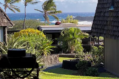 Image de Hidden Tiki Ohana at Punalu'u Black Sand Beach with ocean views, near Volcano National Park