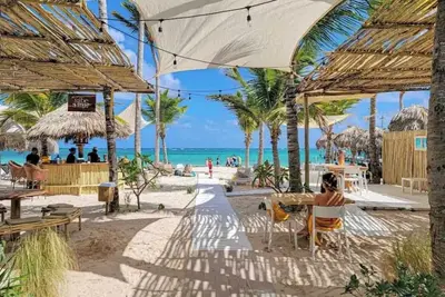 Image de Luxury apartment Costa Hermosa, walk to the beach, large pool, barbecue and gym