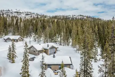 Image de Peaceful Oasis With Panoramic Views & Sauna in Beitostølen