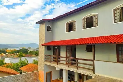 Image de Rose Pousada e Eventos Barroco with pool and barbecue -