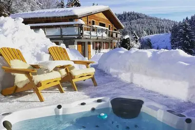 Image de Chalet de Snow, appartement de montagne