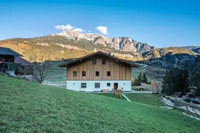 Image de Appartement de vacances Mittnackerhof Ringelblume avec vue sur les montagnes, balcon et Wi-Fi.