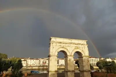 Image de Duplex avec vue panoramique sur Saintes