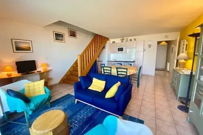 Image de Triplex élégant de 73m² pour 6 pers à Quiberon avec vue sur la mer