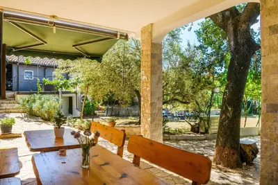 Image de Maison de vacances Pomer pour 1 - 6 personnes avec 2 chambres à coucher - Maison de vacances