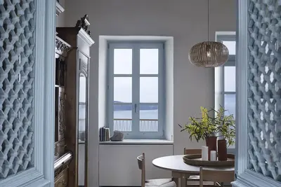 Image de family Villa in Plaka with the most spectacular view on the island