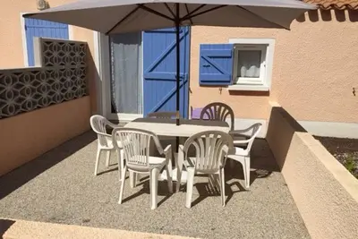 Image de Villa 4 pers climatisée, piscine, près commerces et plage, courts de tennis à proximité