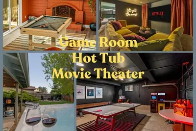 Image de Fam Friendly•Hot Tub•Theater•Games•Central