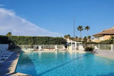 Image de Cap Hermes Magnifique logement climatisé 6 couchages Vue mer accès direct Plage avec Parking en sous-sol