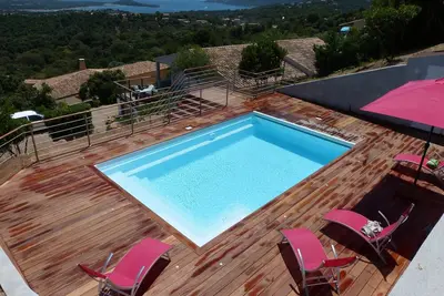 Image de Villa swimming pool panoramic sea view, quiet environment