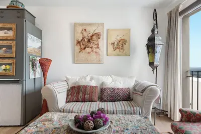 Image de Maison de vacances 'La Casuca' avec vue sur la mer, Wi-Fi et climatisation