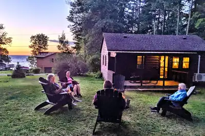Image de Cottage-Salle de bain privée séparée-Vue sur Lac