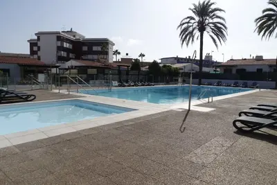 Image de Bungalow Tartanas Granca, Playa del Inglés ¡menos de 5 Mins. Andando a la Playa!