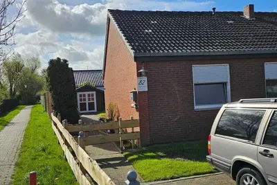 Image de Ferienhaus mit Direkter Strandnähe in Butjadingen-burhave, 100 m vom Strand