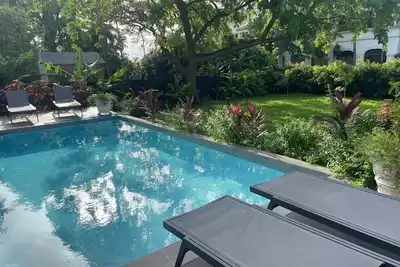 Modern 3 Bed Villa with Large Private Pool - 5 minutes to the Beach!