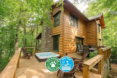 Image de Chilhowee Cabin | Ocoee Hot Tub Cabin Sleeps 10