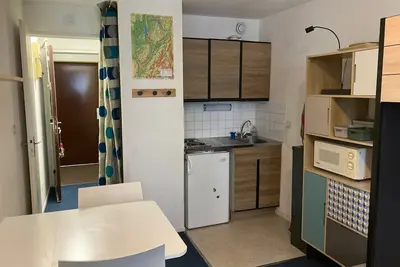 Image de Studio cosy au 6e étage avec accès aux pistes - Le Pleynet