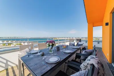 Image de \"Ocean Sky\" sea view vacation apartment on the Baltic Sea - 3 minutes' walk to the beach