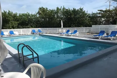 On the water in Islamorada elevated detached unit! ! !