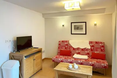 Image de Studio skis aux pieds avec piscine à 20m