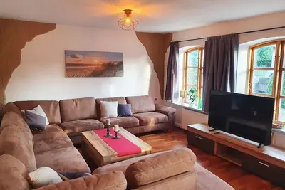 Image de 4* - Holiday home with 125 sqm, under thatch in Holstein Switzerland