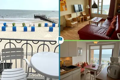 Image de Vacation apartment Lolland with 2 balconies and sea view in the Nordland Apartments