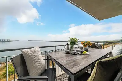 Image de \"Ocean Lodge2\" Baltic Sea vacation with 3 minutes walk to the beach, fireplace and sea view