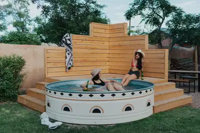 Image de Hot Tub + Cowboy Pool in Old Town ☀ Property Buyout at The Desert Compass