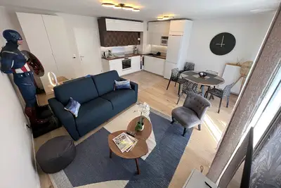 Image de Appartement 6 personnes, 5mn Disneyland Paris, Val d'Europe + Captain America ++