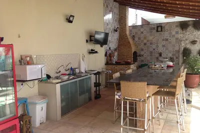 Image de 3 bedroom house, swimming pool, barbecue 4 blocks from the beach in SĂŁo LuĂs Ma