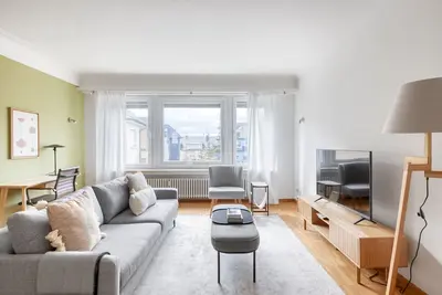 Image de Sleek Limpertsberg 2br w/ Balcony, nr Bus Station, by Blueground