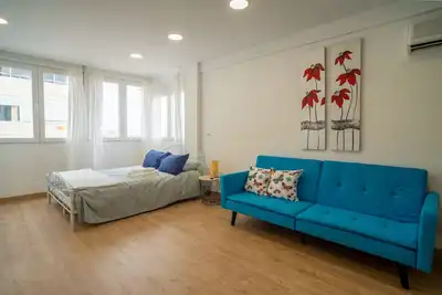 Appt. p/3 à 10' de la plage a/ Wifi à Torremolinos