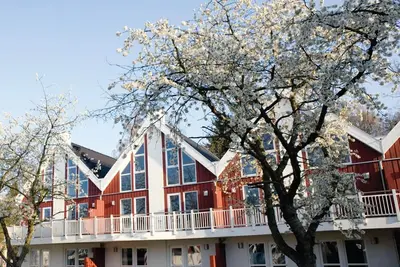 Image de Ferienwohnung „Alsen“ 86m² für 4+2 Pers. im Schlosspark Bad Saarow, Sauna, Whirlpool und Kamin