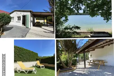 Image de Maison face au bord du lac de charmes