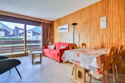 Image de Studio central 4 pers. avec balcon et Wi-Fi à Morzine